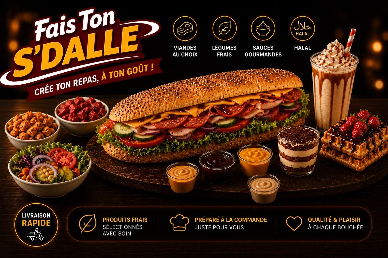 FAIS TON S'DALLE - Ambiance et concept