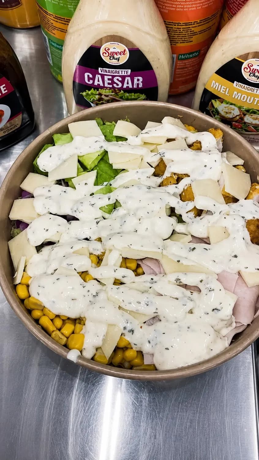 Notre cuisine - Là où tout est préparé frais